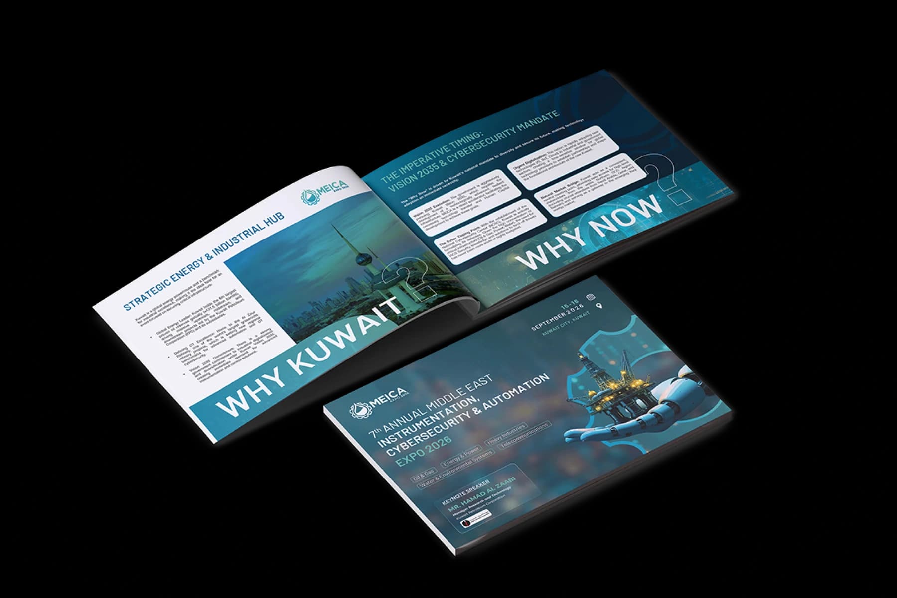 MEICA EXPO 2027 Event Brochure Mockup